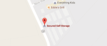 Secured Self Storage Map and Directions